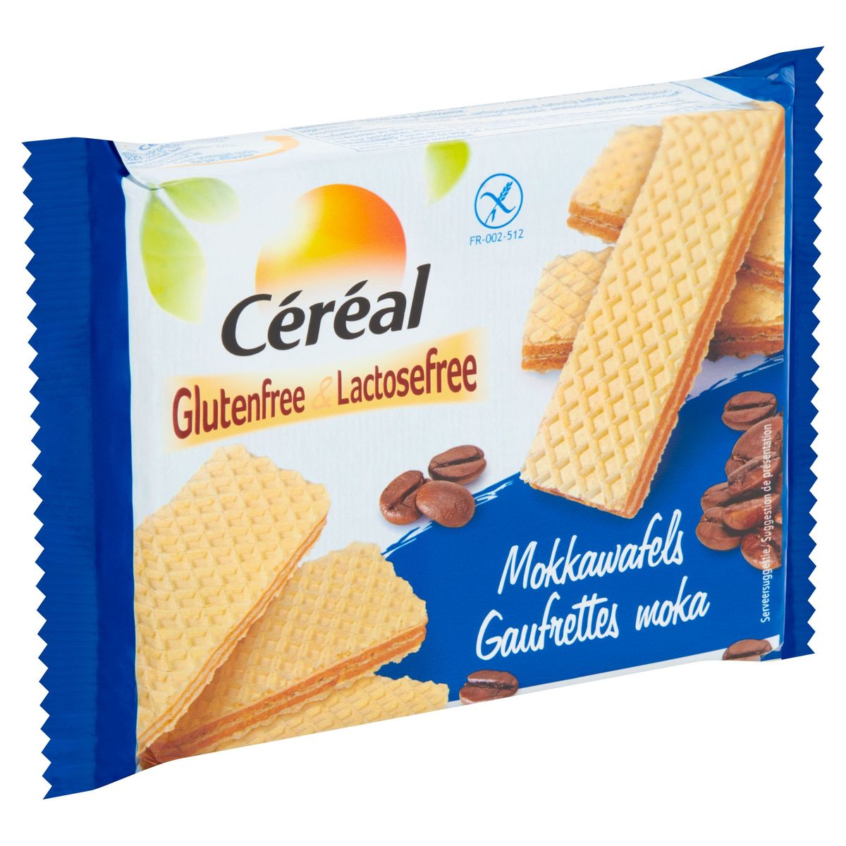 Céréal Glutenfree & Lactosefree Mokkawafels 125 g