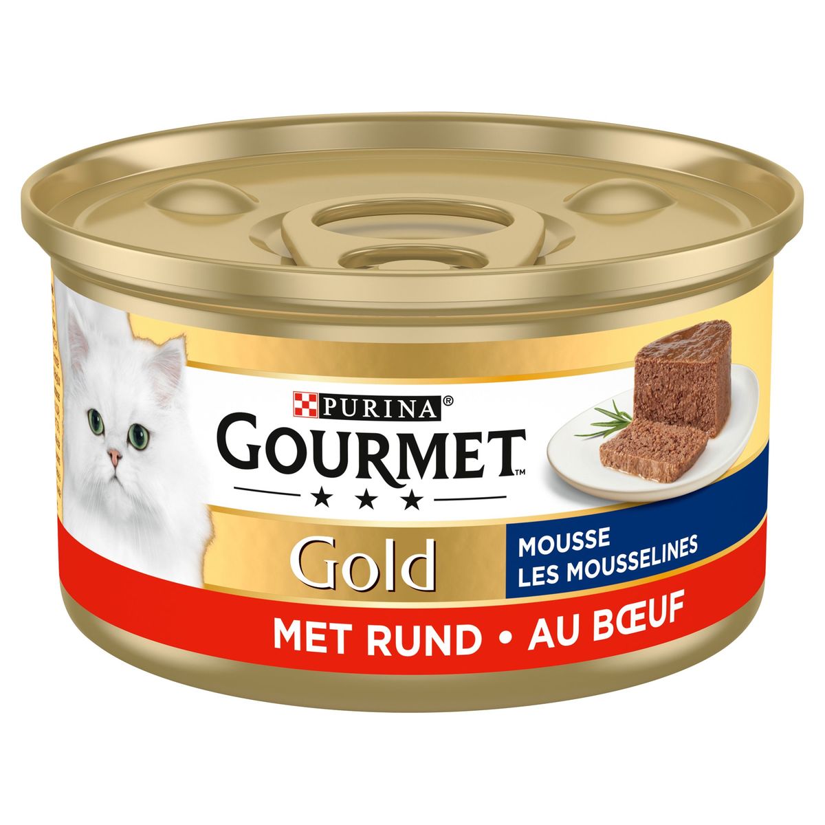 Gourmet Gold Aliment Chat Mousse Boeuf 85g