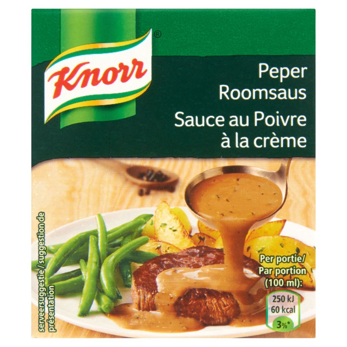 Knorr Tetra Sauces Poivre Crème 300 ml