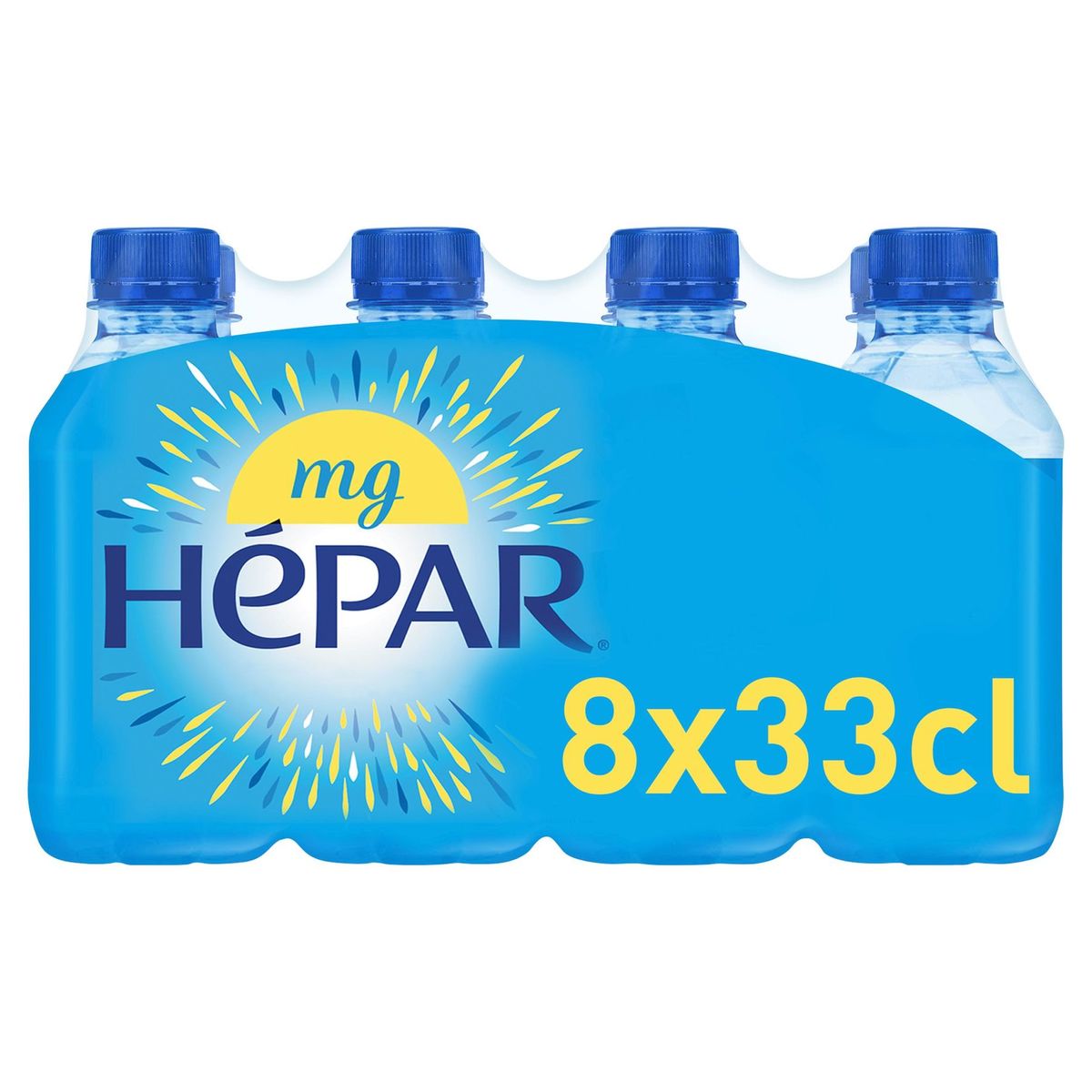 Hepar Eau Minérale Naturelle Plate 8 x 33 cl