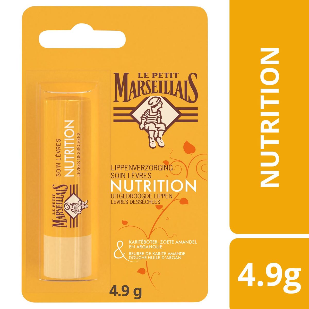 Le Petit Marseillais Soin Lèvres Nutrition 4.9 g