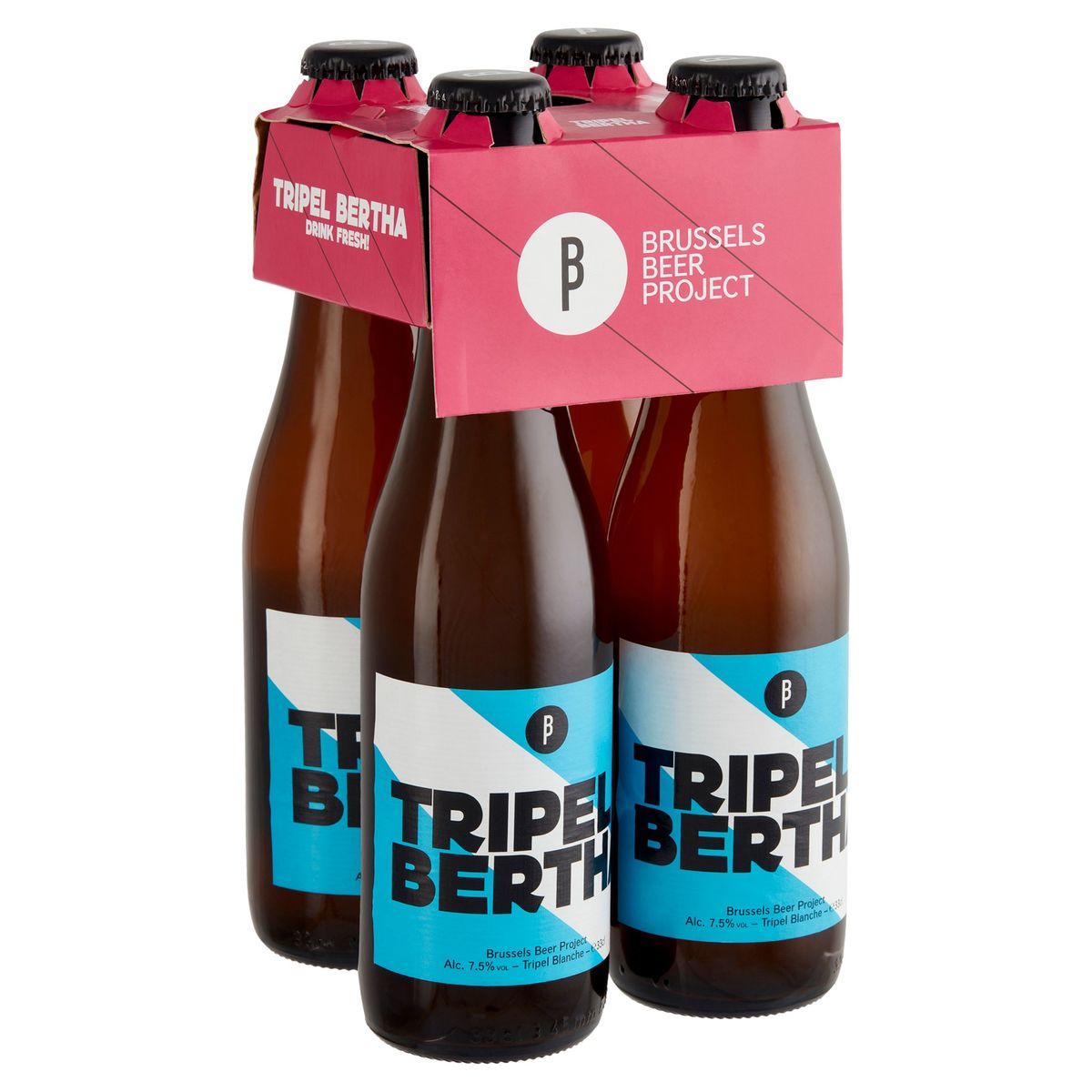 Brussels Beer Project Tripel Bertha Flessen 4 x 33 cl