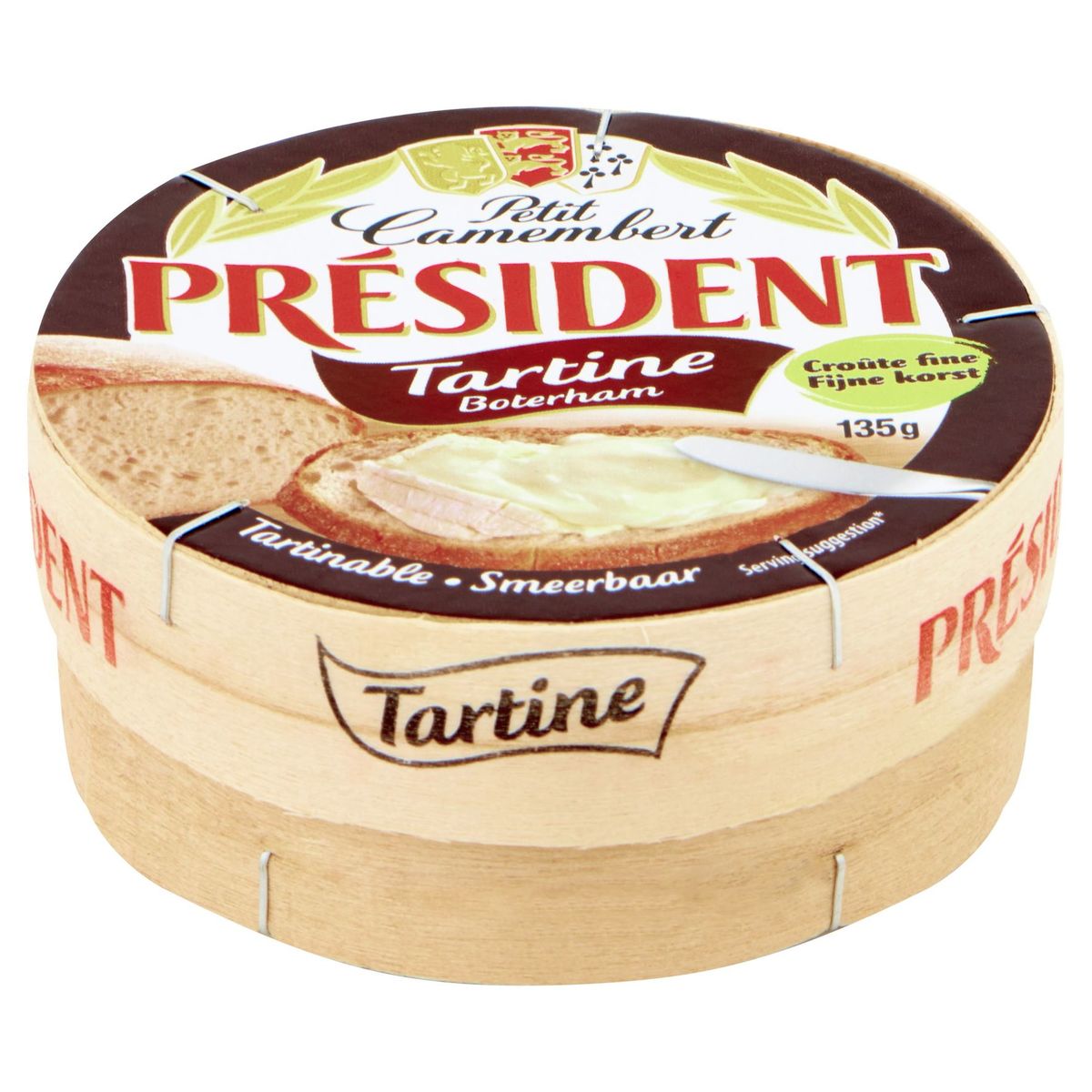 Président Petit Camembert Tartine 135 g