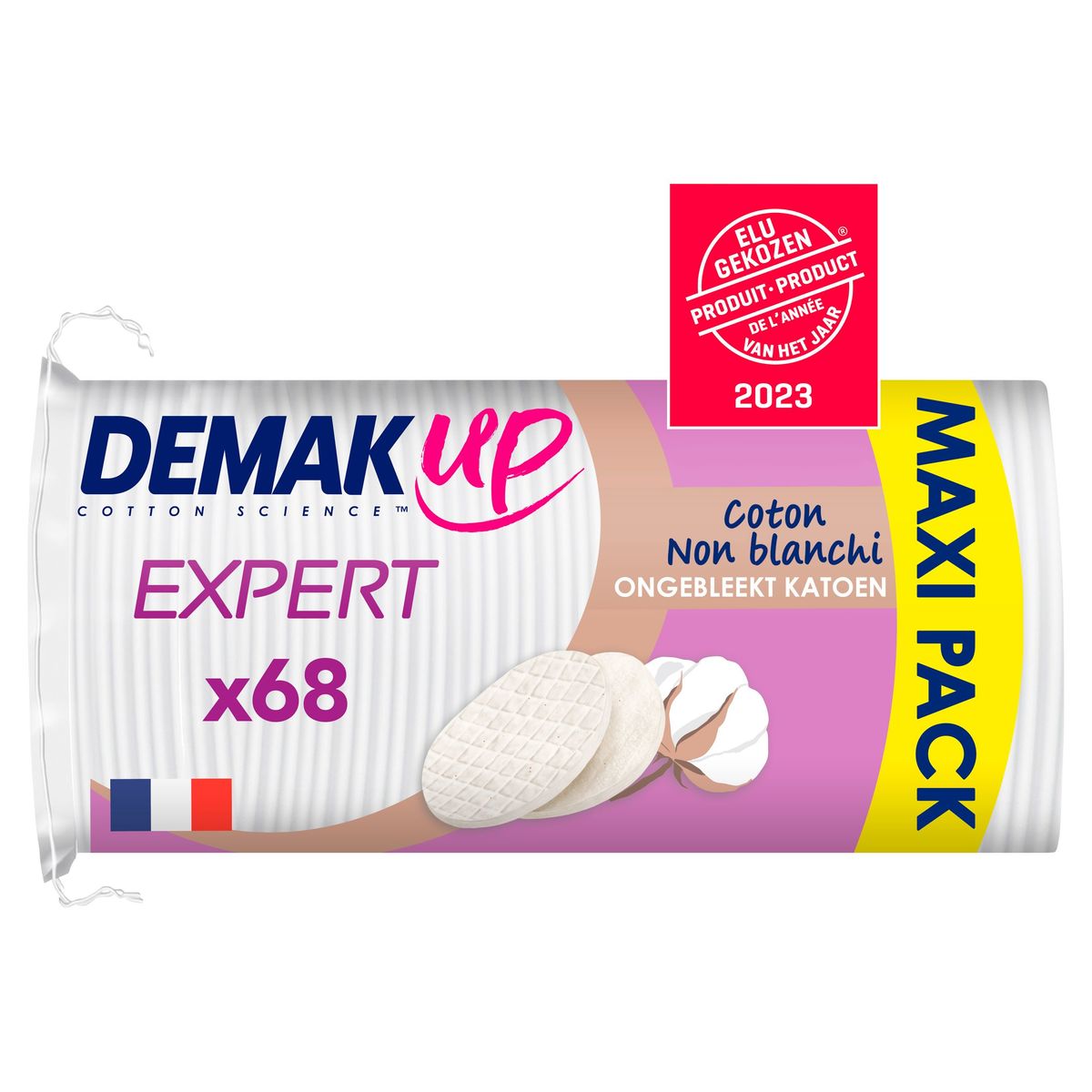 Demak'Up Expert Démaquillage Ultra-Efficace Maxi Pack 68 Pièces
