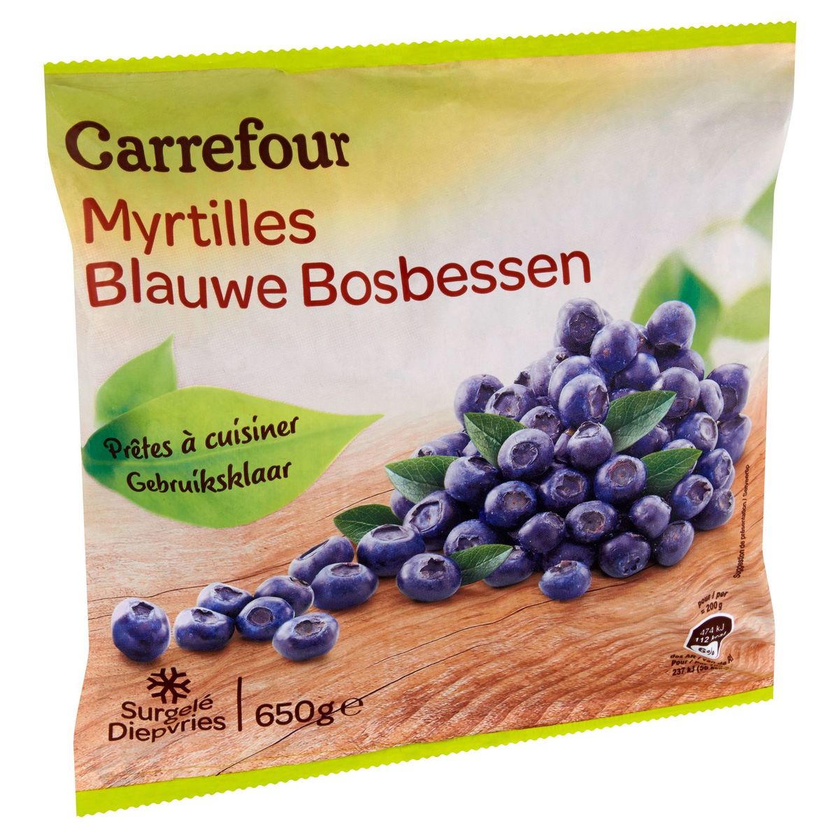 Carrefour Blauwe Bosbessen 650 g
