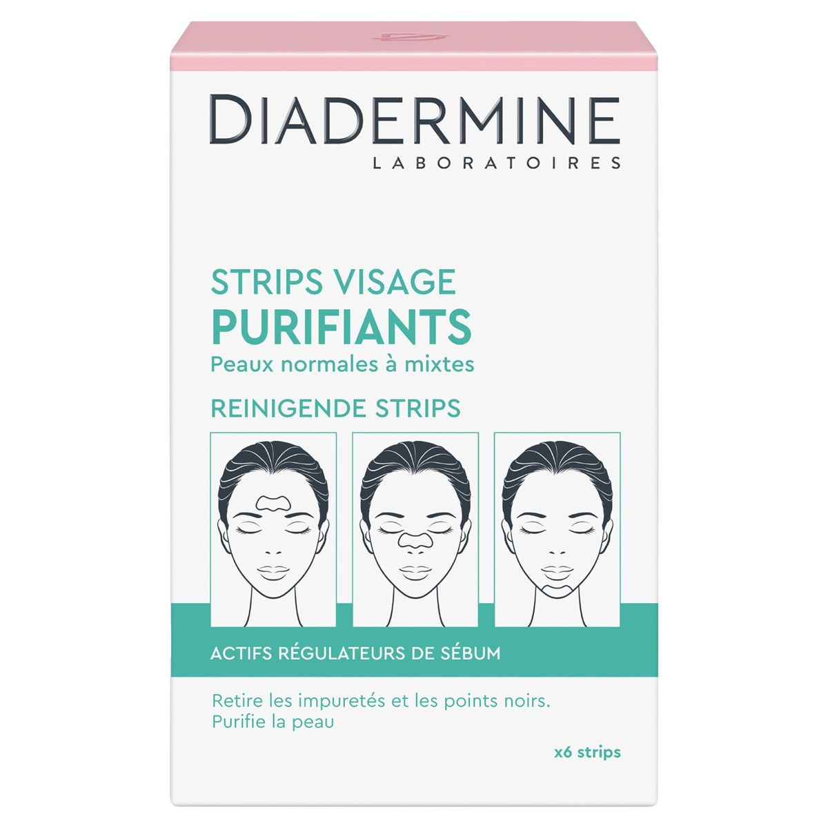 Diadermine Purifying Strips 6pcs