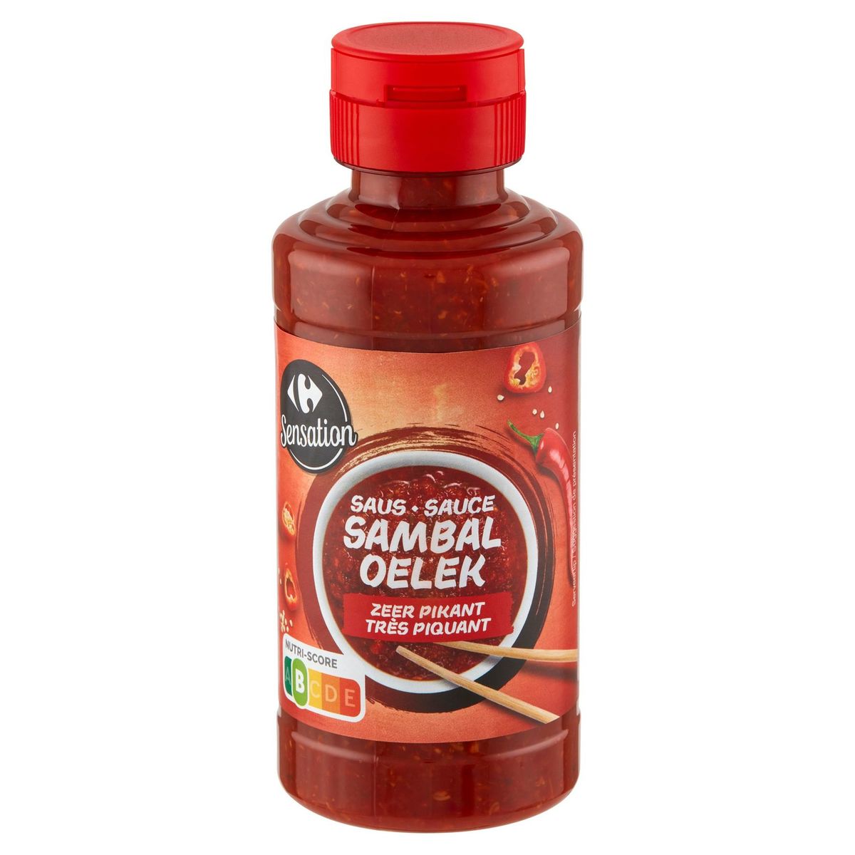 Carrefour Sauce Sambal Oelek Très Piquant 200 g