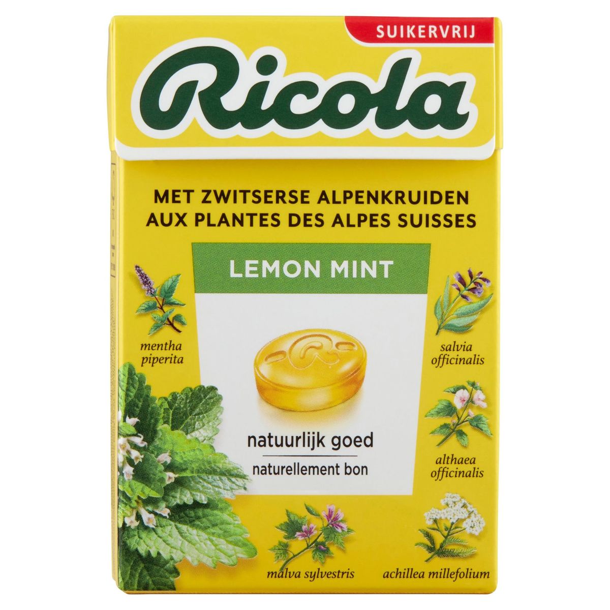 Ricola aux Plantes des Alpes Suisses Lemon Mint 50 g