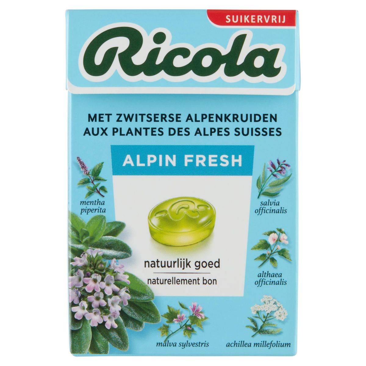 Ricola Alpin Fresh aux Plantes des Alpes Suisses 50 g