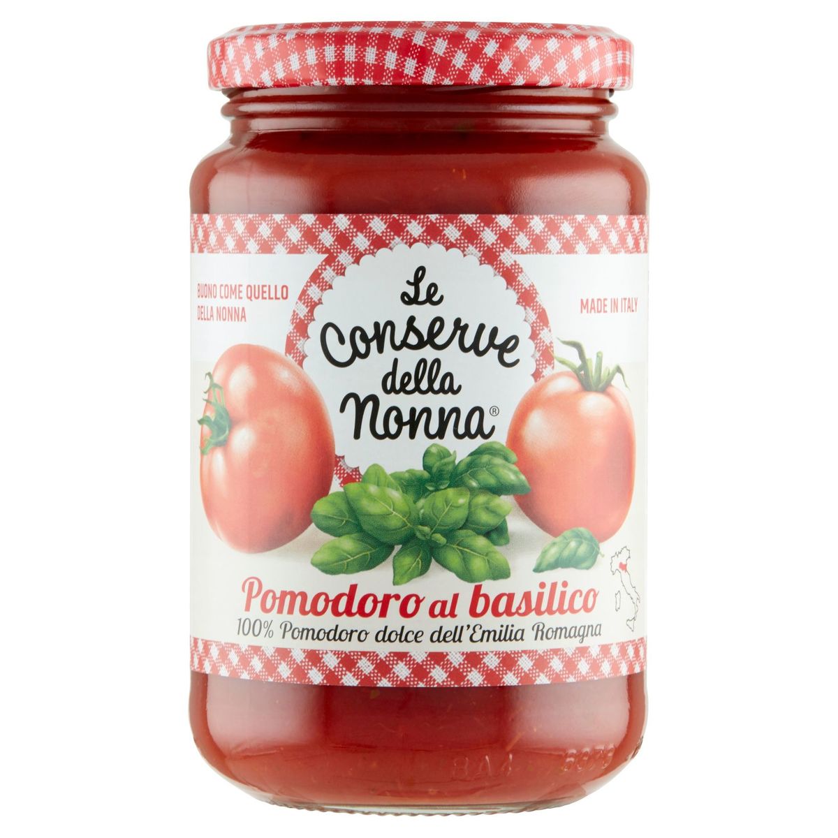 Le Conserve della Nonna Pomoddoro al Basilico 350 g