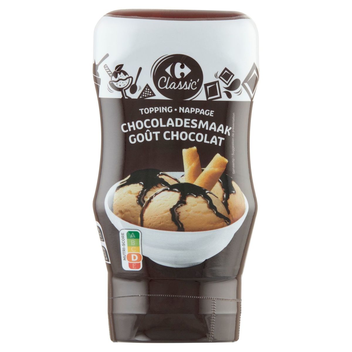 Carrefour Classic' Nappage Goût Chocolat 365 g
