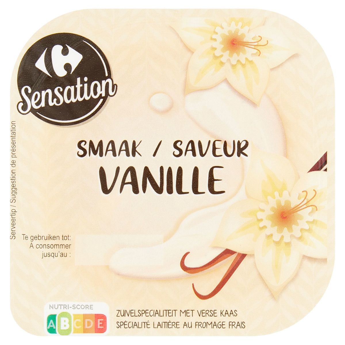 Carrefour Sensation Smaak Vanille 180 g