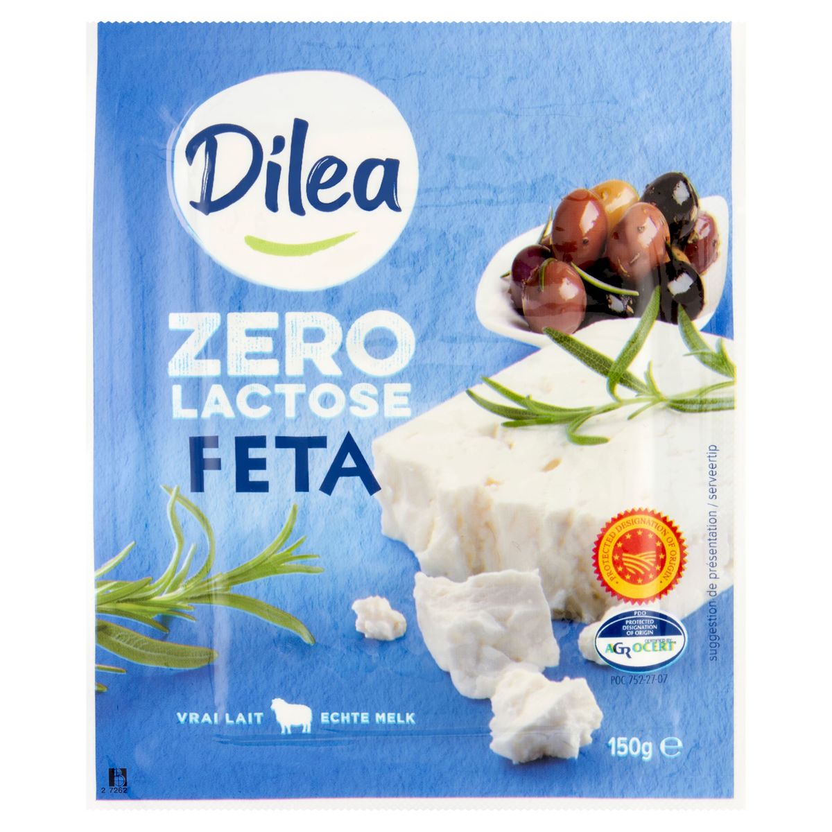Dilea Zero Lactose Feta 150 g
