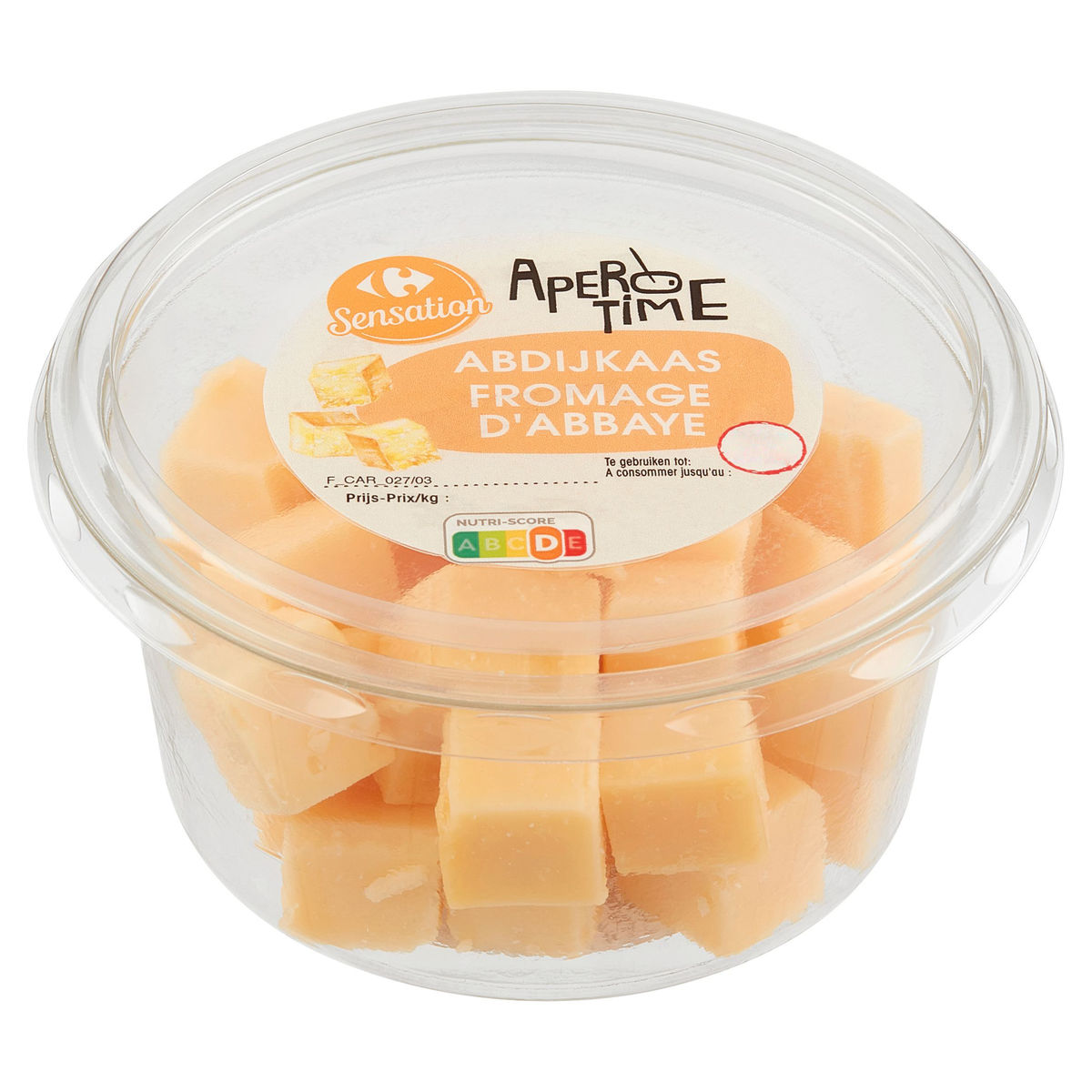 Carrefour Sensation Apero Time Fromage d'Abbaye 130 g