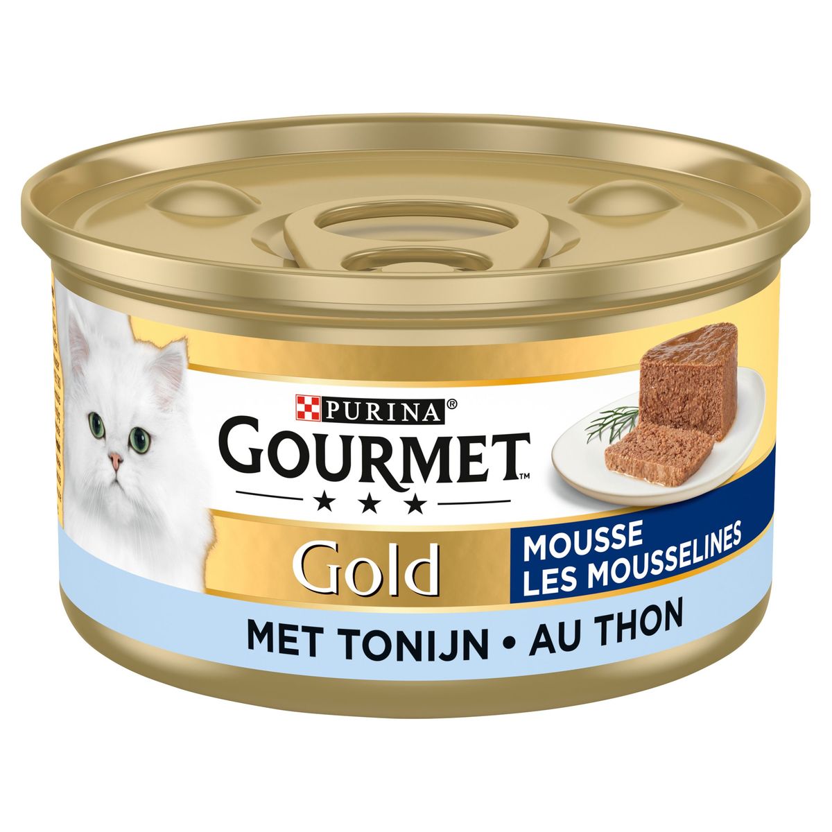 Gourmet Gold Kattenvoeding Mousse Tonijn 85g