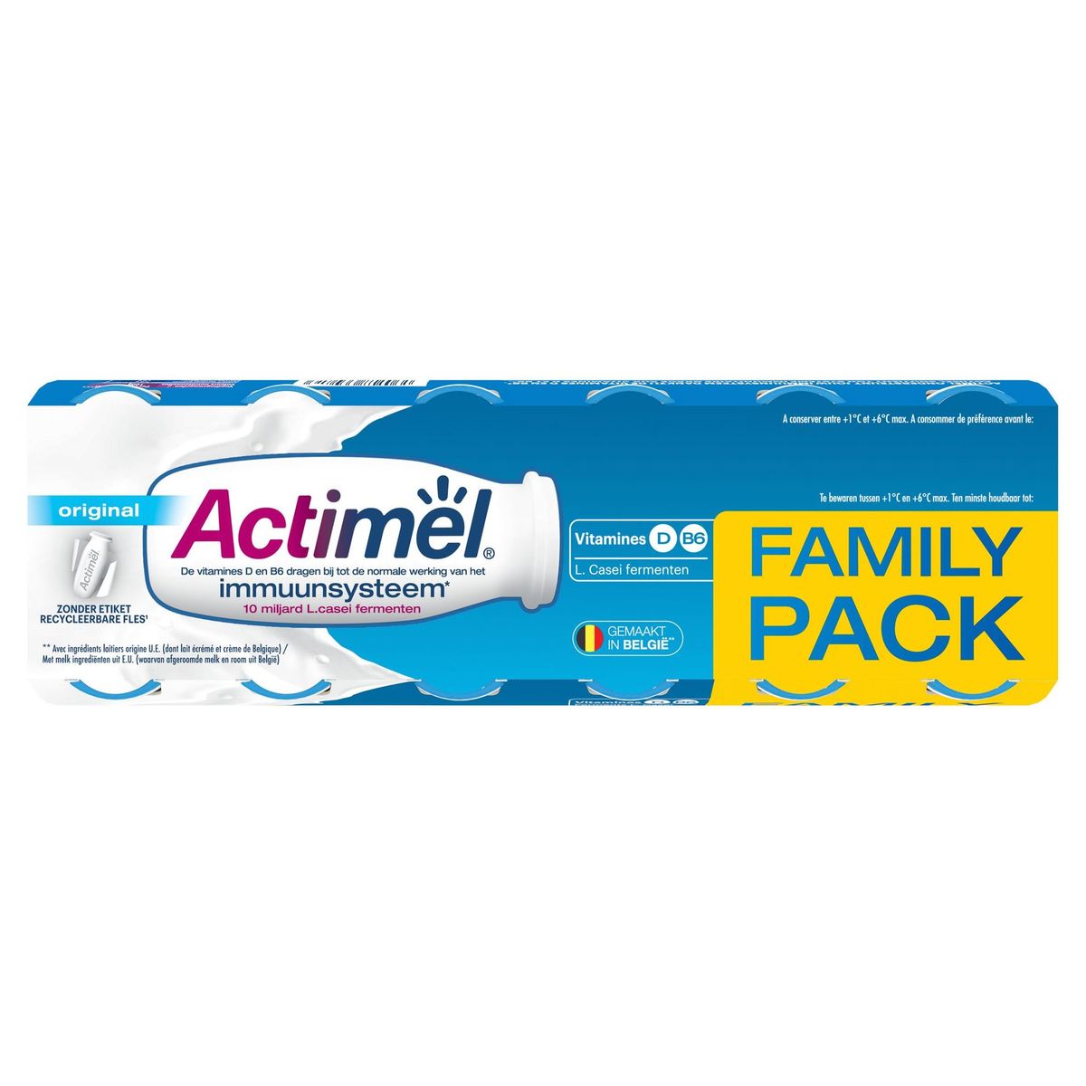 Actimel Drinkyoghurt Family Pack 12 x 100 g