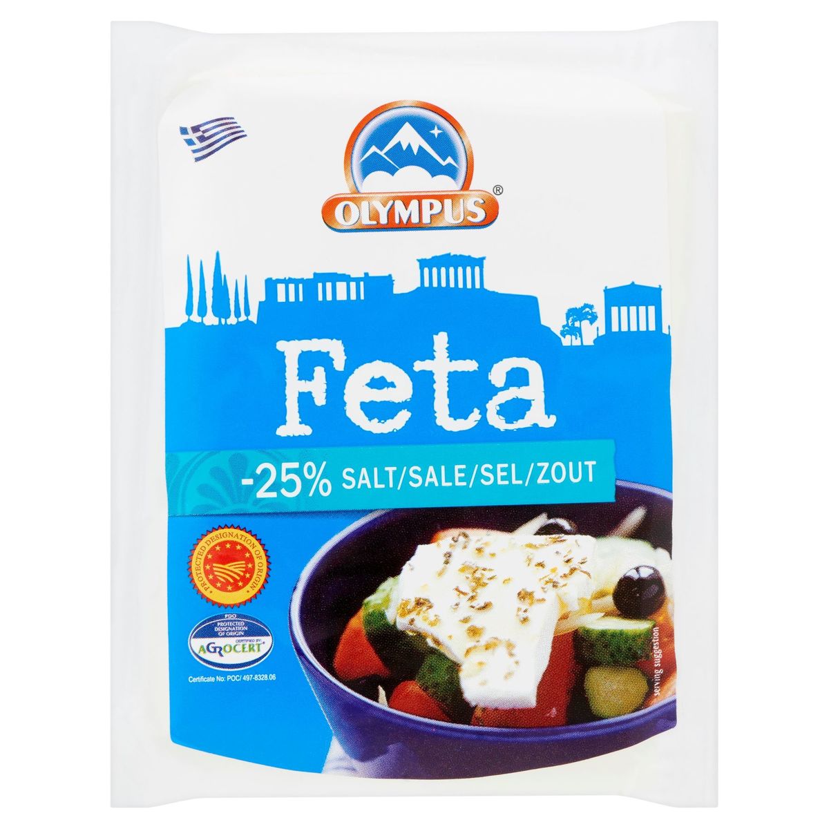 Olympus Feta -25% Zout 150 g