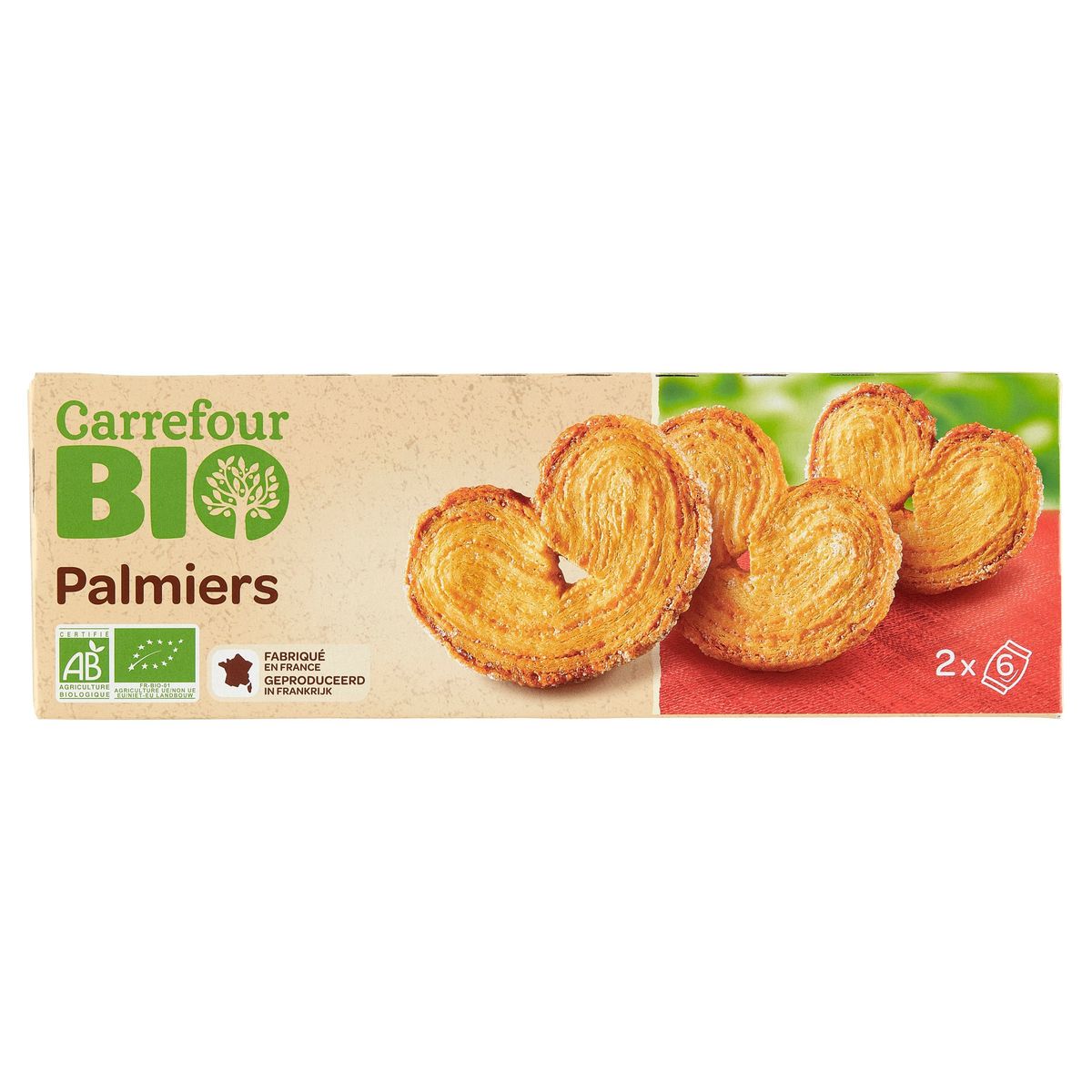 Carrefour Bio Palmiers 100 g