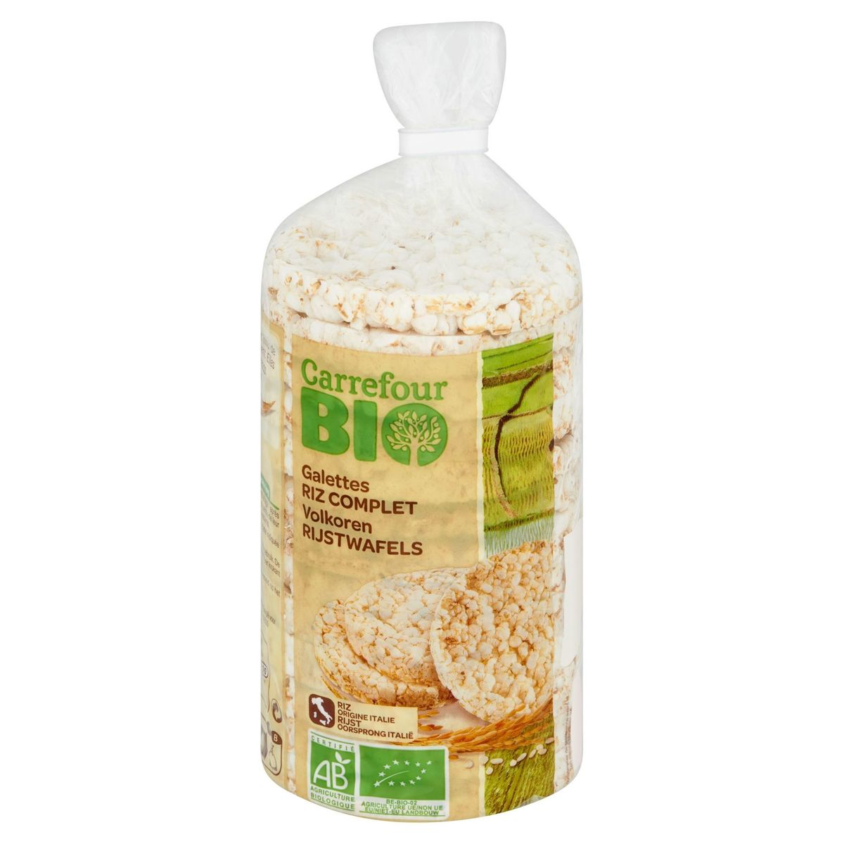 Carrefour Bio Galettes Riz Complet 100 g