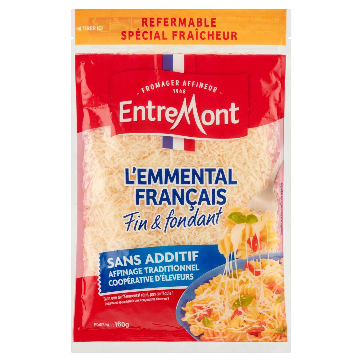 Entremont L'Emmental Français Fin & Fondant 160 g