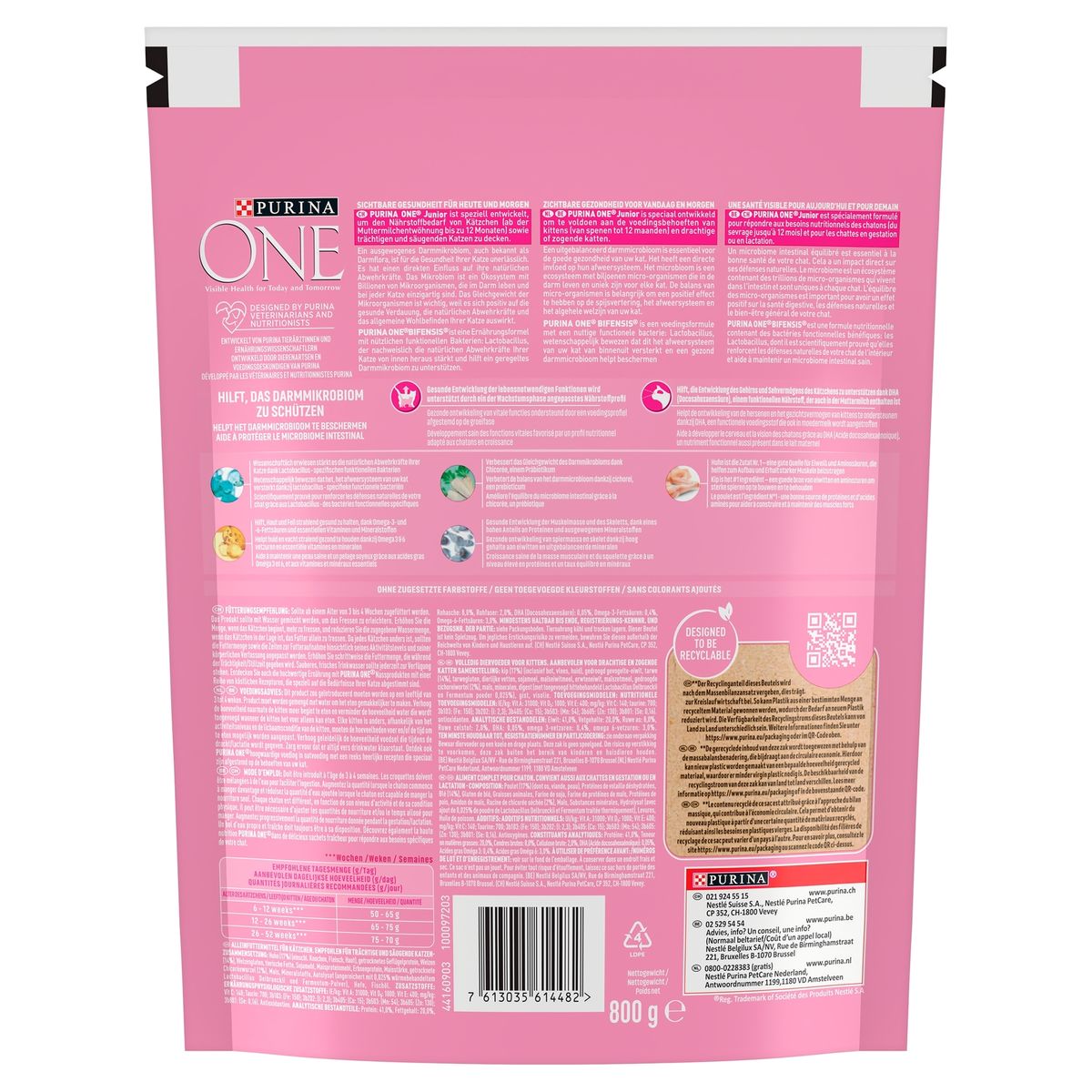 Purina One Bifensis Junior 1-12 Mois 800 g