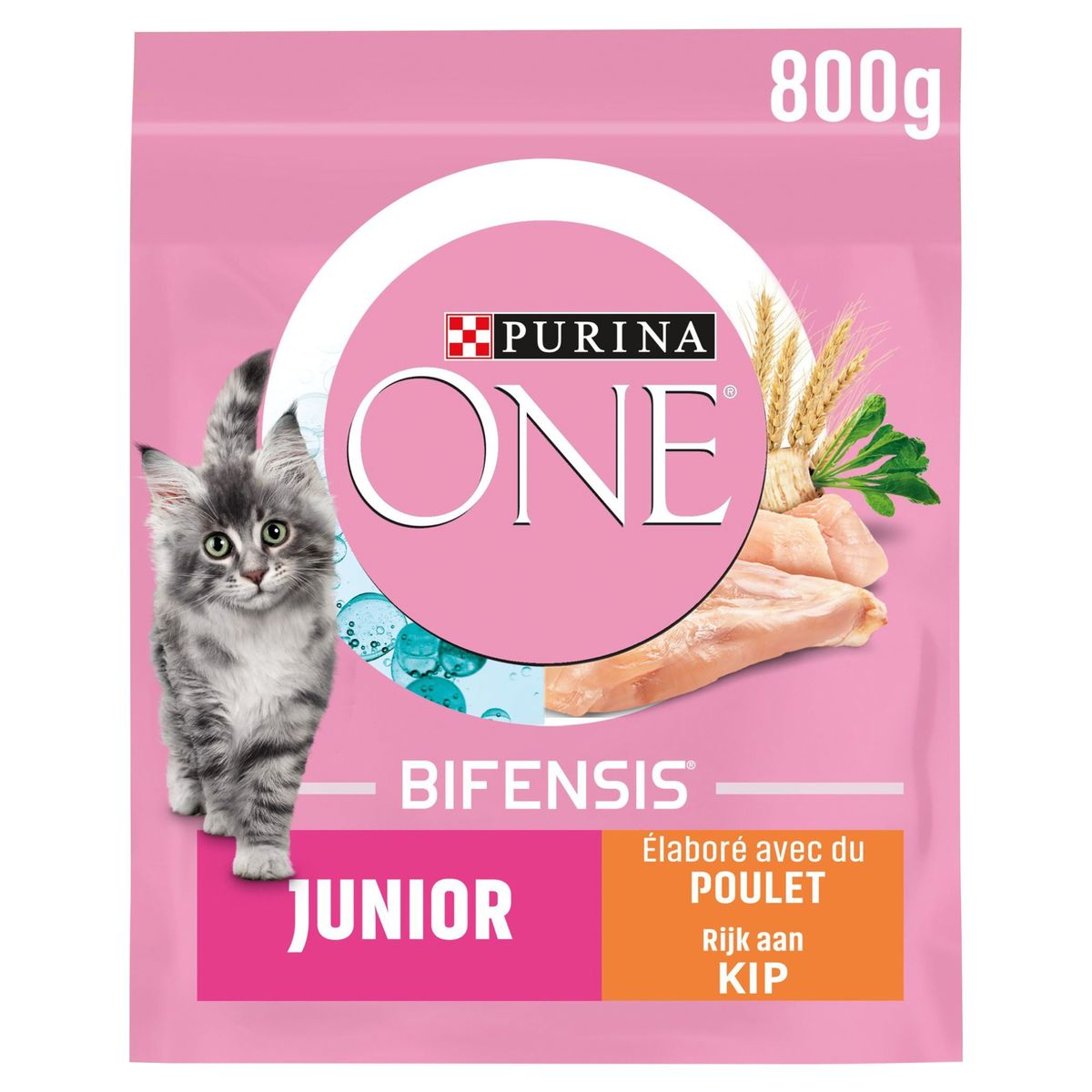 Purina ONE Kattenvoeding Bifensis Junior Kip  800g