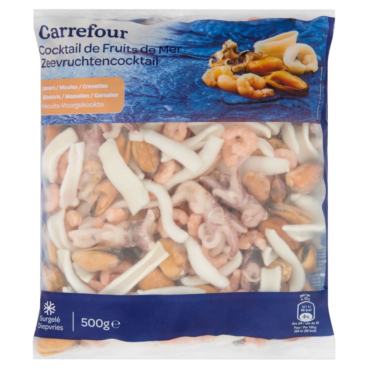 Carrefour Zeevruchtencocktail 500 g