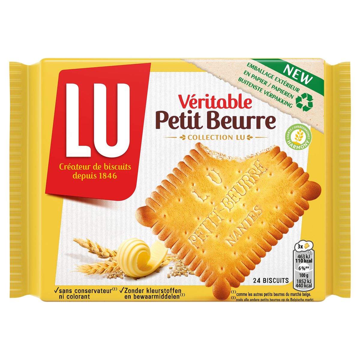 LU Véritable Petit Beurre Biscuits 200 g