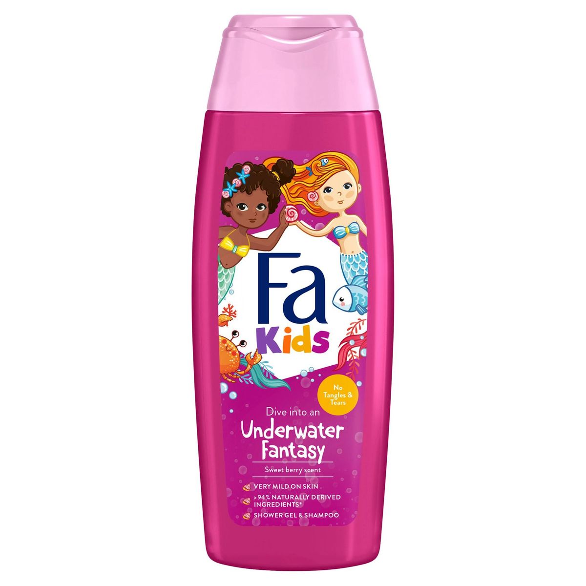 Fa Kids Meisjes Zeemeermin Douchegel & Shampoo 250 ml