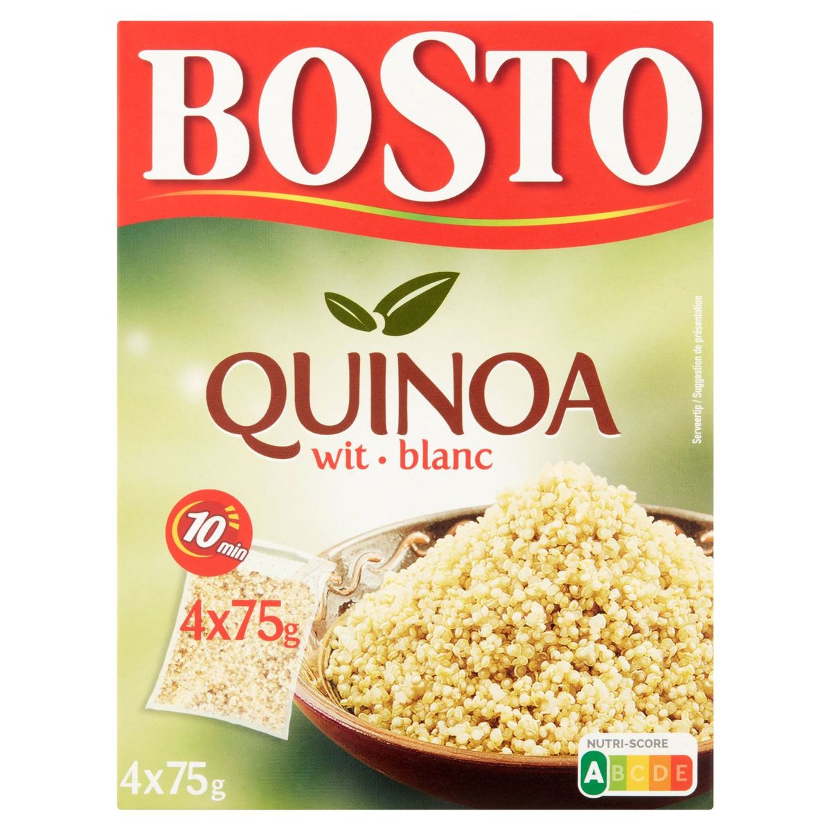 Bosto Quinoa Blanc 4 x 75 g