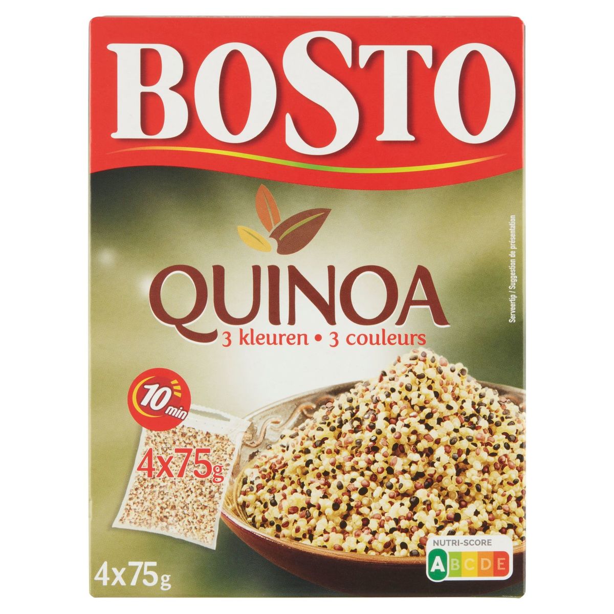 Bosto Quinoa 3 Couleurs 4 x 75 g