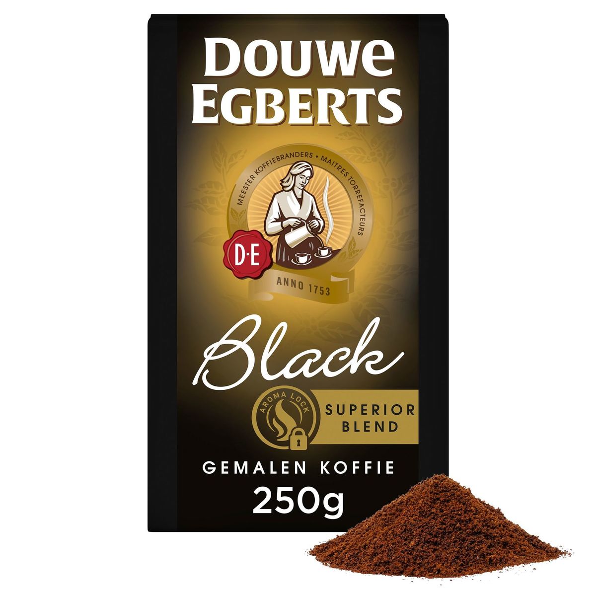 DOUWE EGBERTS Koffie Gemalen Black 250 g