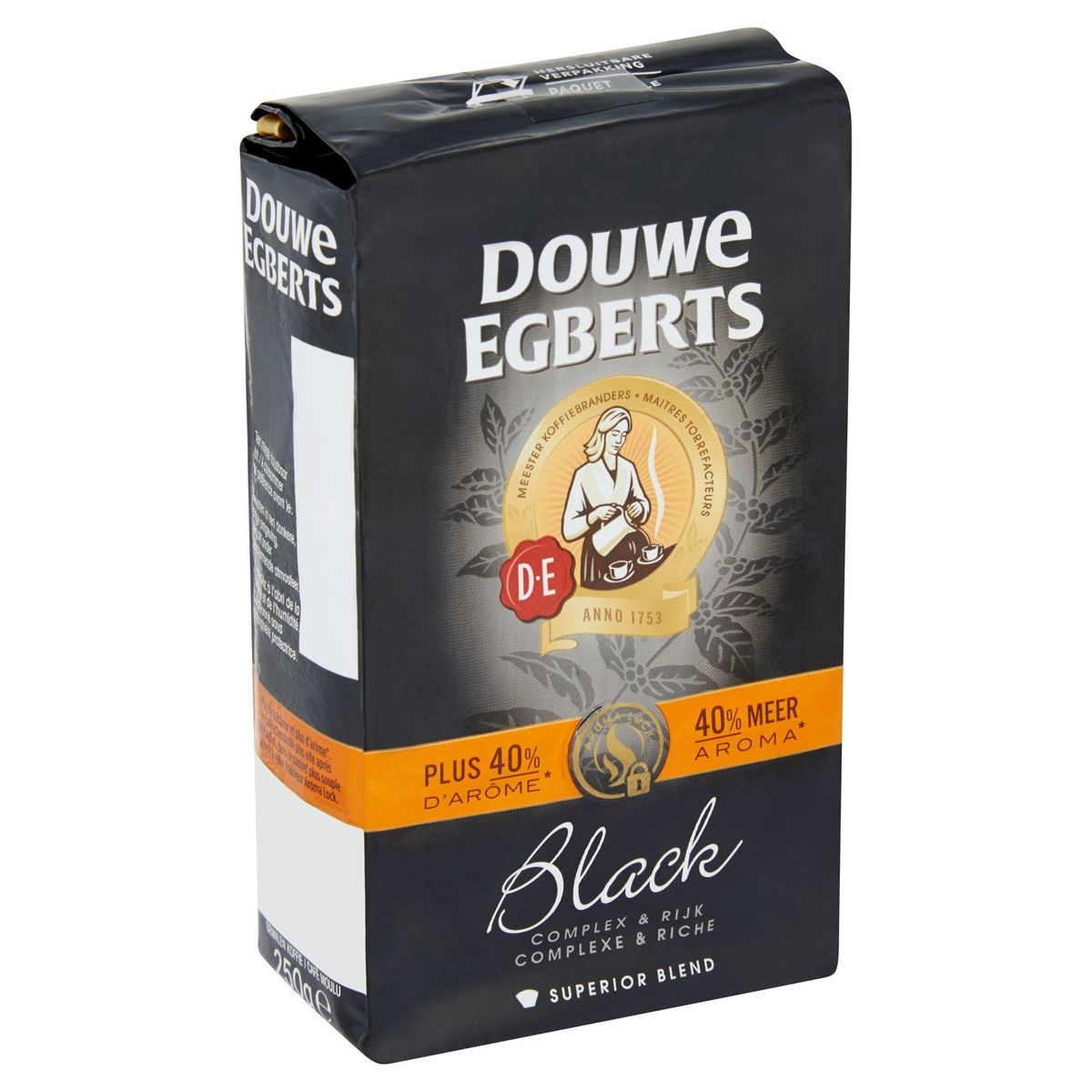 DOUWE EGBERTS Café Moulu Black 250 g