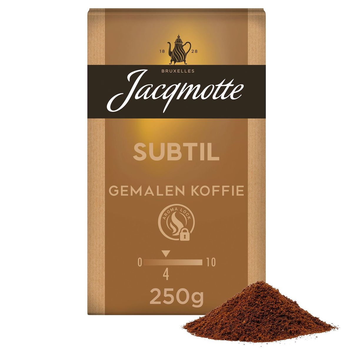 Jacqmotte Koffie Gemalen Subtil 250 g