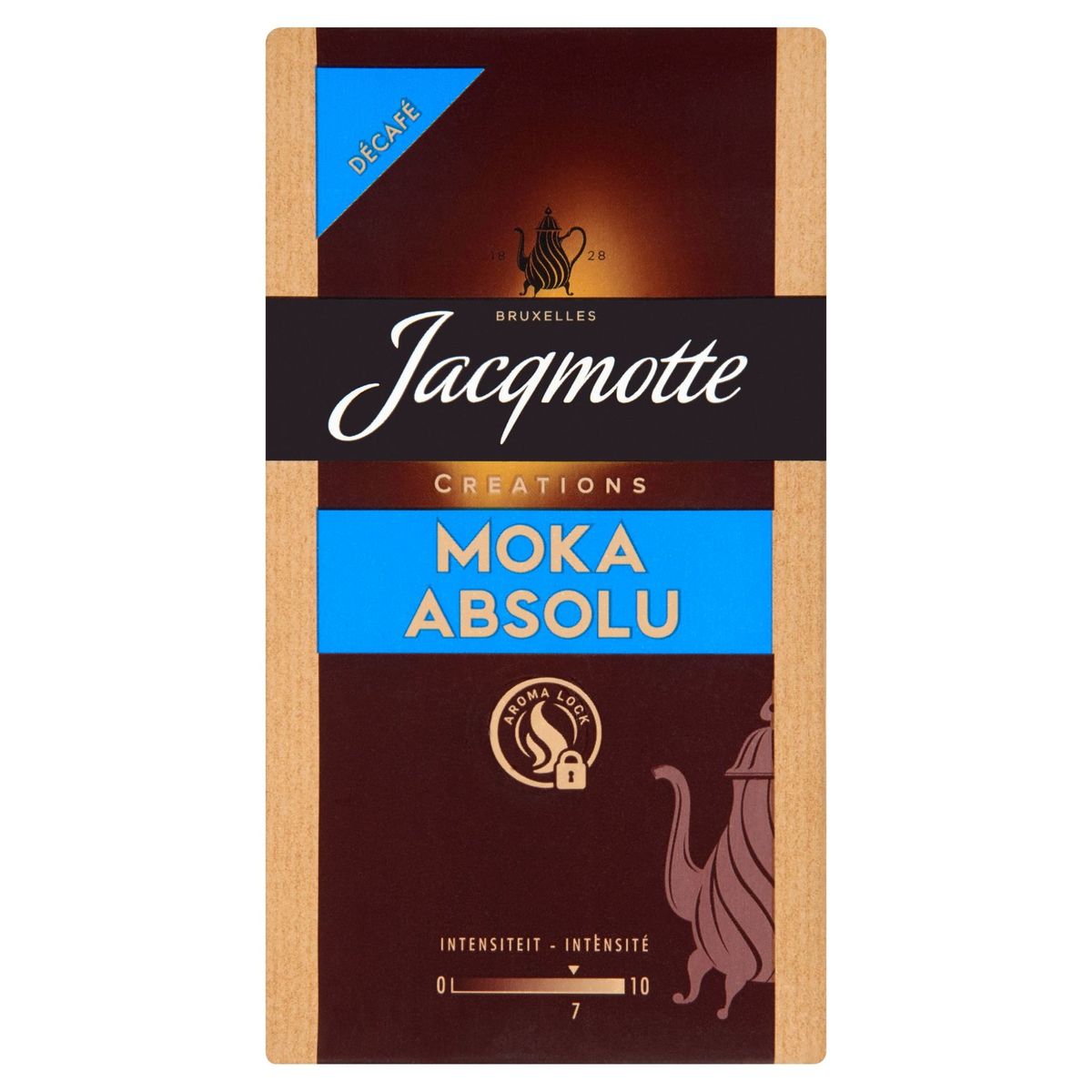 Jacqmotte Café Moulu Moka Absolu Decafe 250 g