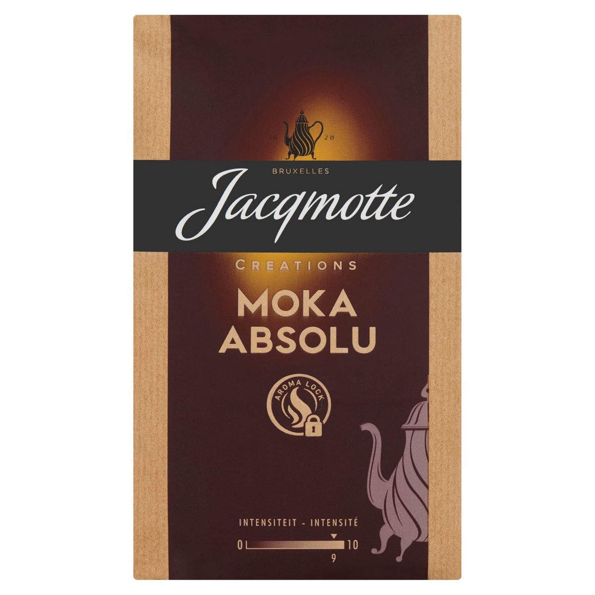 Jacqmotte Gemalen Koffie Moka Absolu 250 g