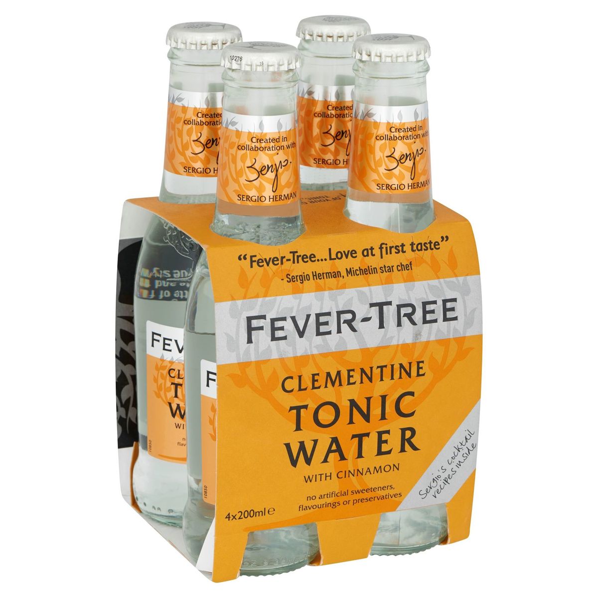 FeverTree Clementine & Cinnamon Tonic 4 x 20 cl Carrefour Site