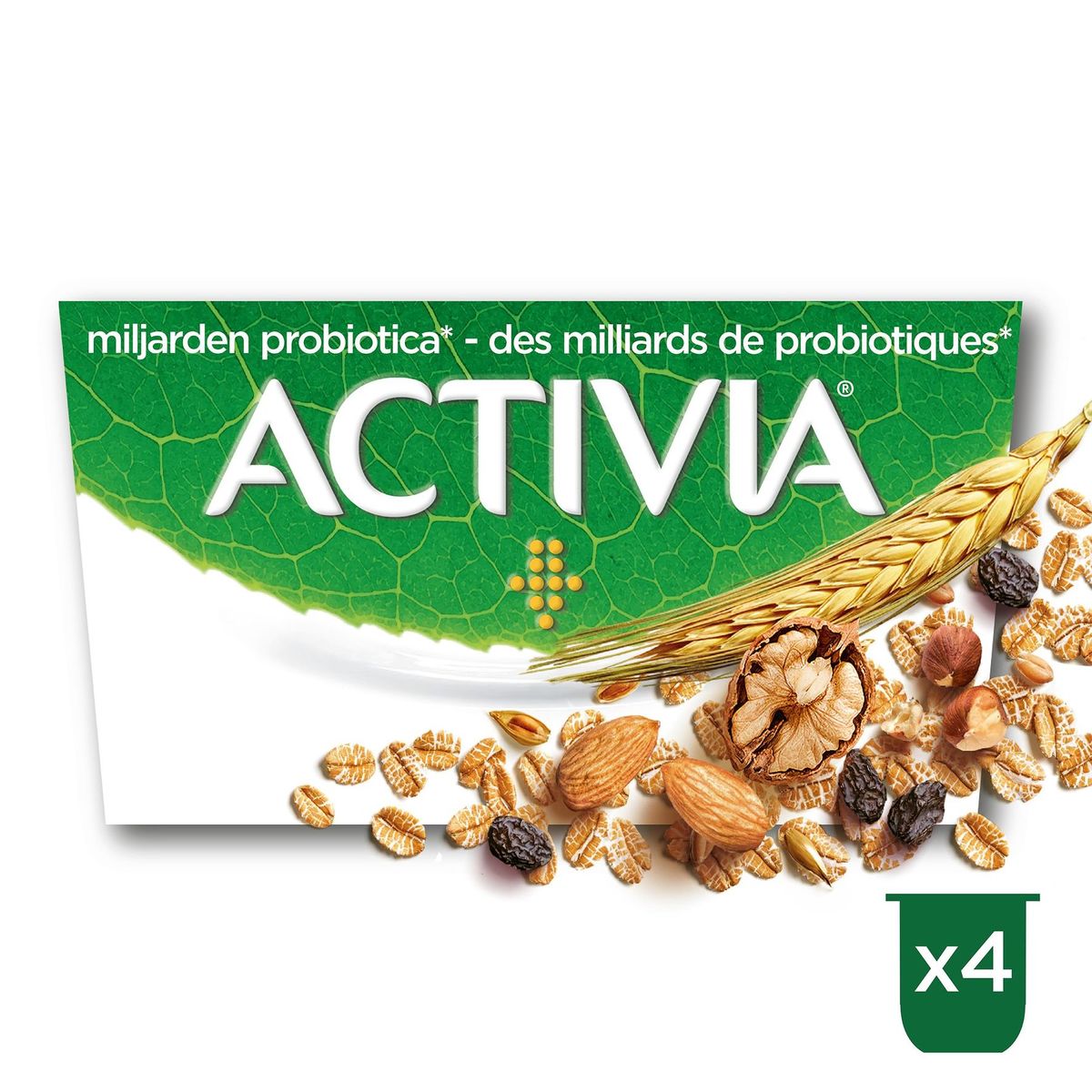 Activia Yoghurt Vezels Muesli met Probiotica 4 x 125 g