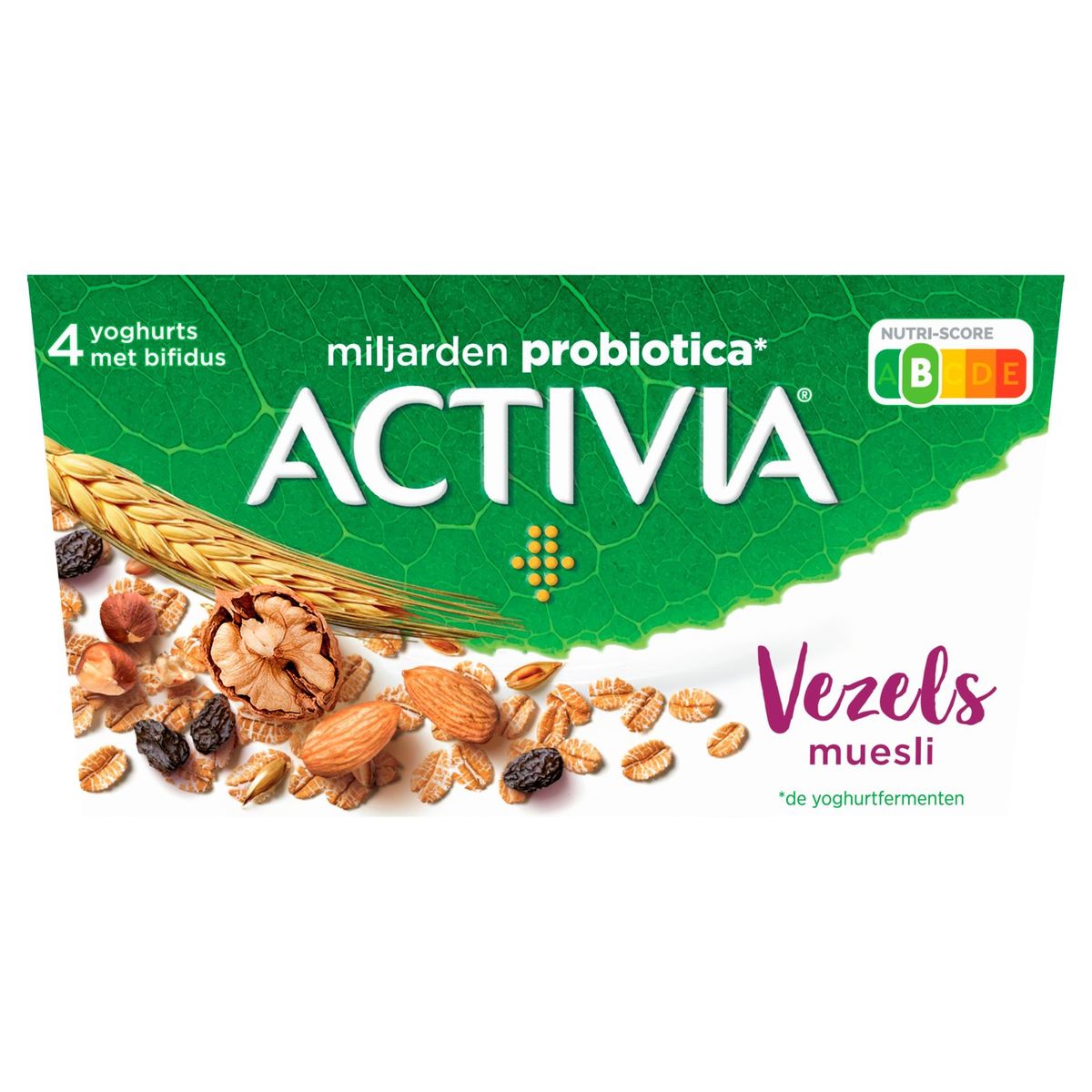 Activia Yoghurt Vezels Muesli met Probiotica 4 x 125 g