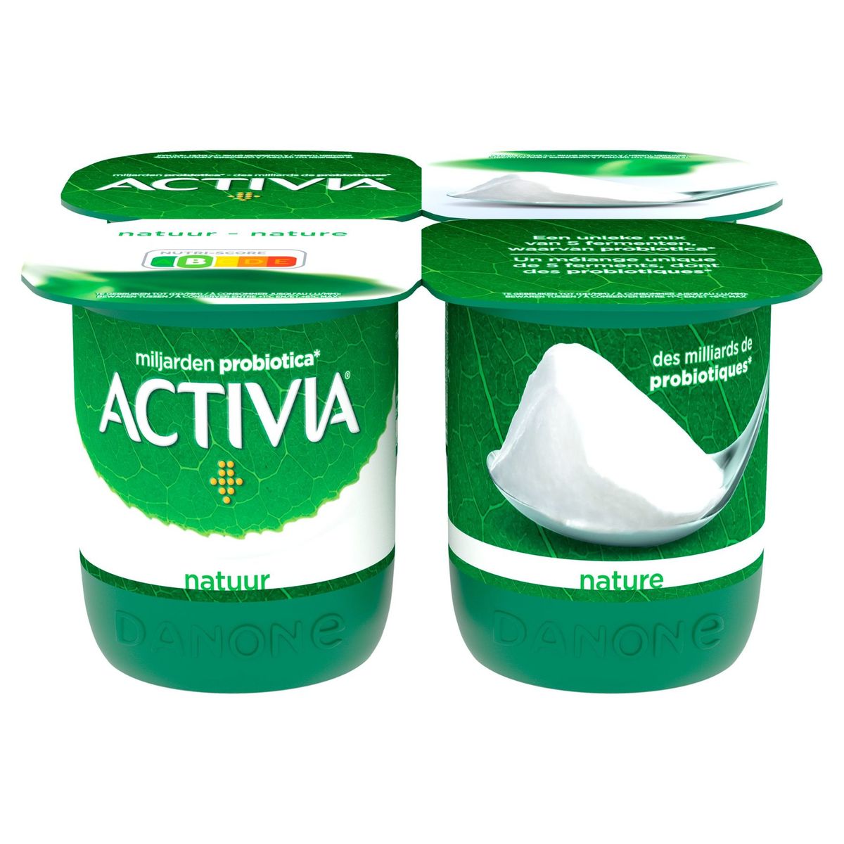 Activia Yoghurt Natuur met Probiotica 4 x 125 g