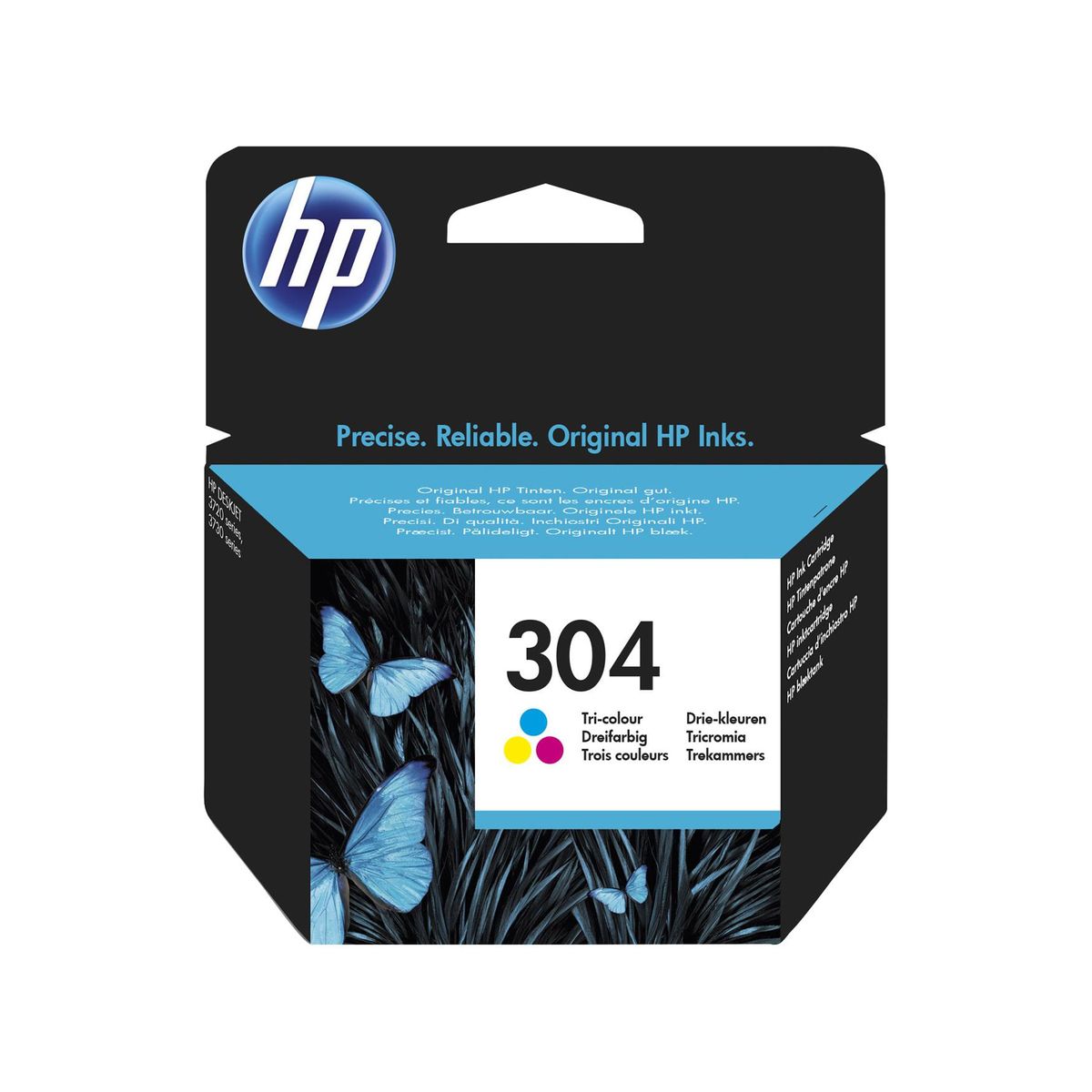 HP Cartouches d'encre 304 - Tri-Color C/M/Y