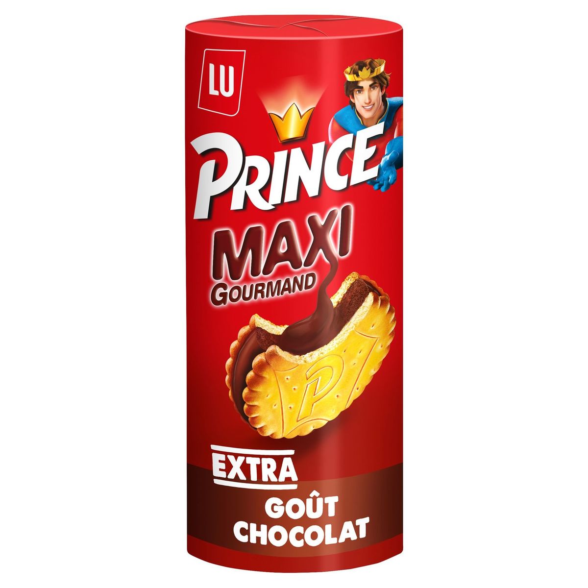 LU Prince Maxi Gourmand Extra Goût Chocolat 250 g