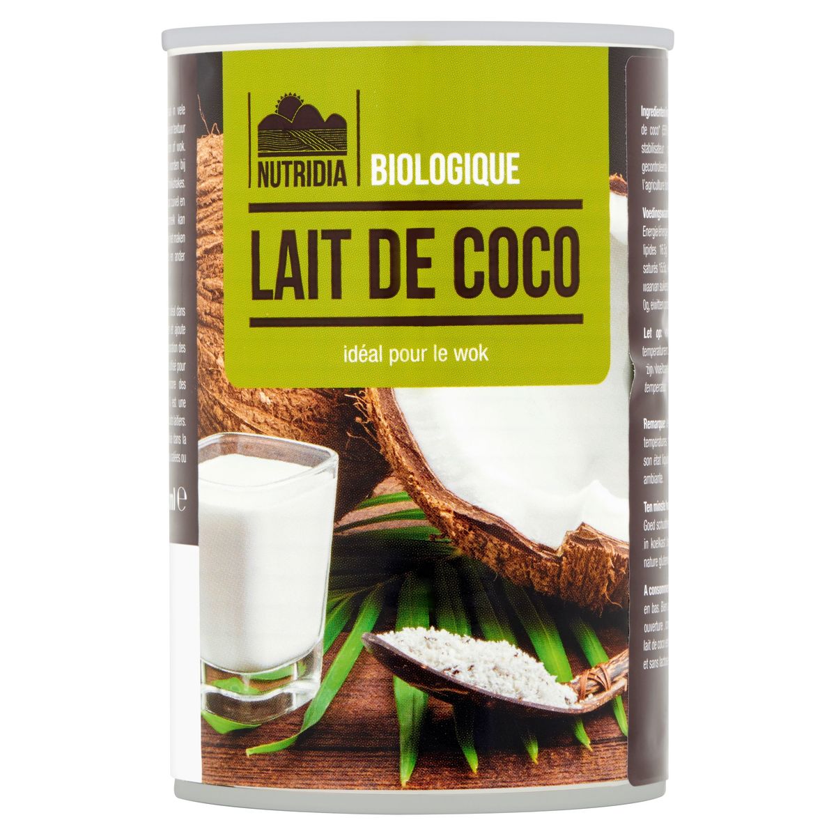 Nutridia Biologique Lait de Coco 400 ml