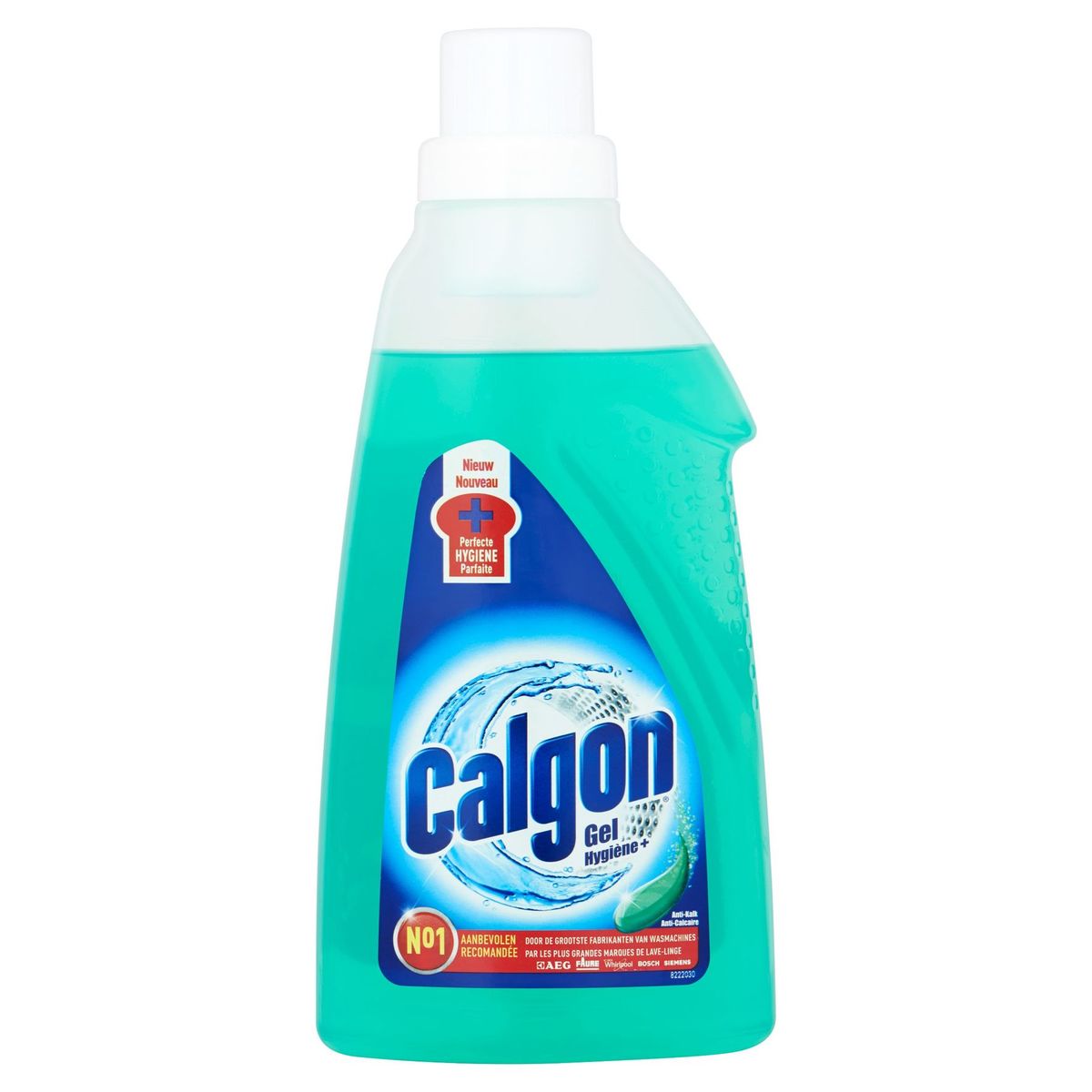Calgon Hygiëne+ Gel Wasmachine Reiniger Anti kalk 15 Wasbeurten 750 ml