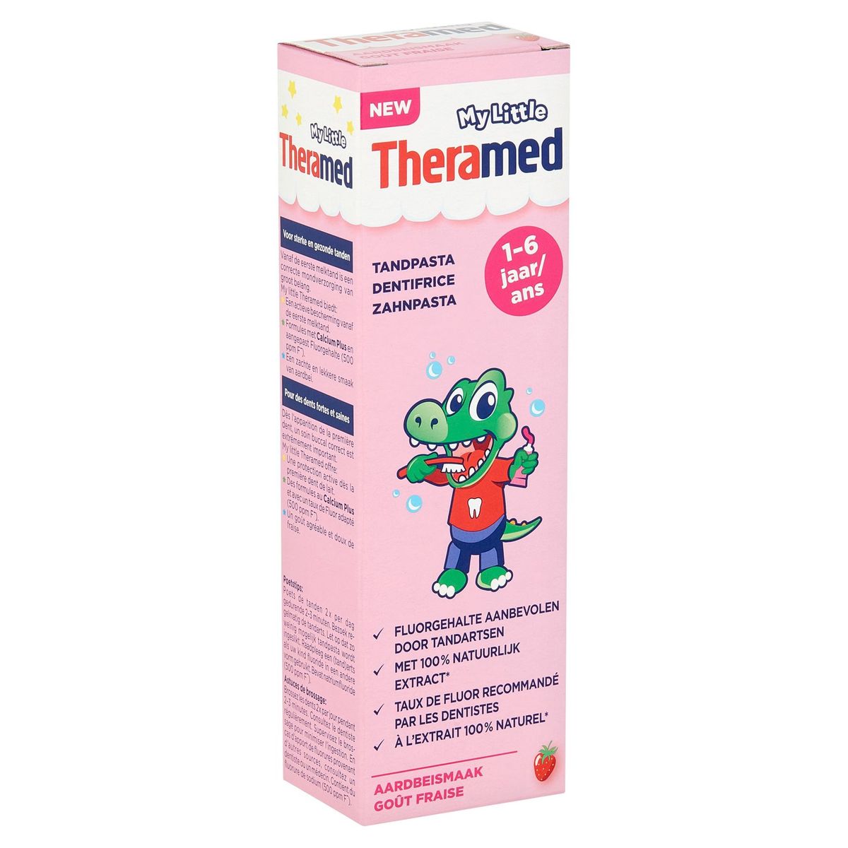 Theramed Junior Aardbei 0-6 Tandpasta 50 ml