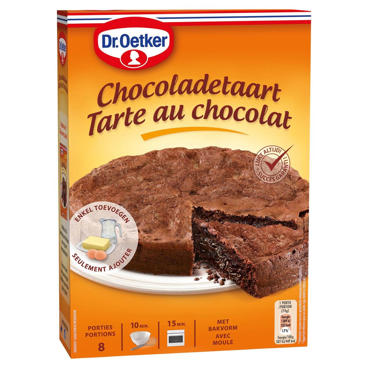 Dr. Oetker Chocoladetaart 390 g