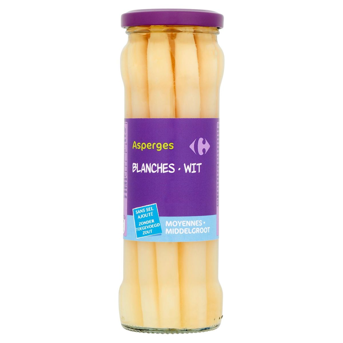 Carrefour Asperges Blanches Moyennes 330 g