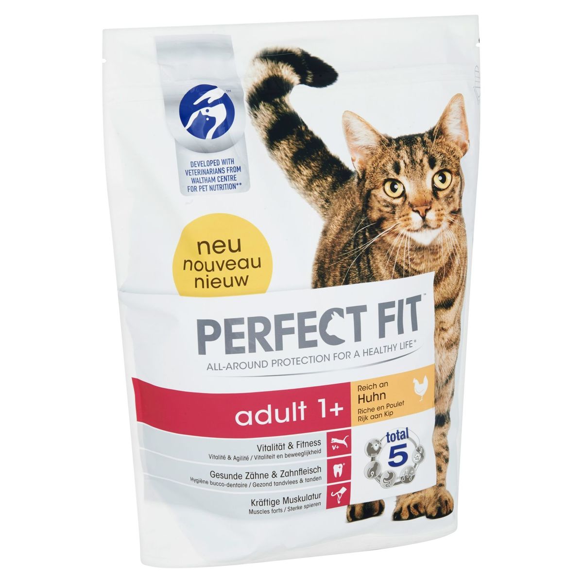 Droge Voeding Perfect Fit Adult 1+ Kattenvoeding Kip 1.4 kg