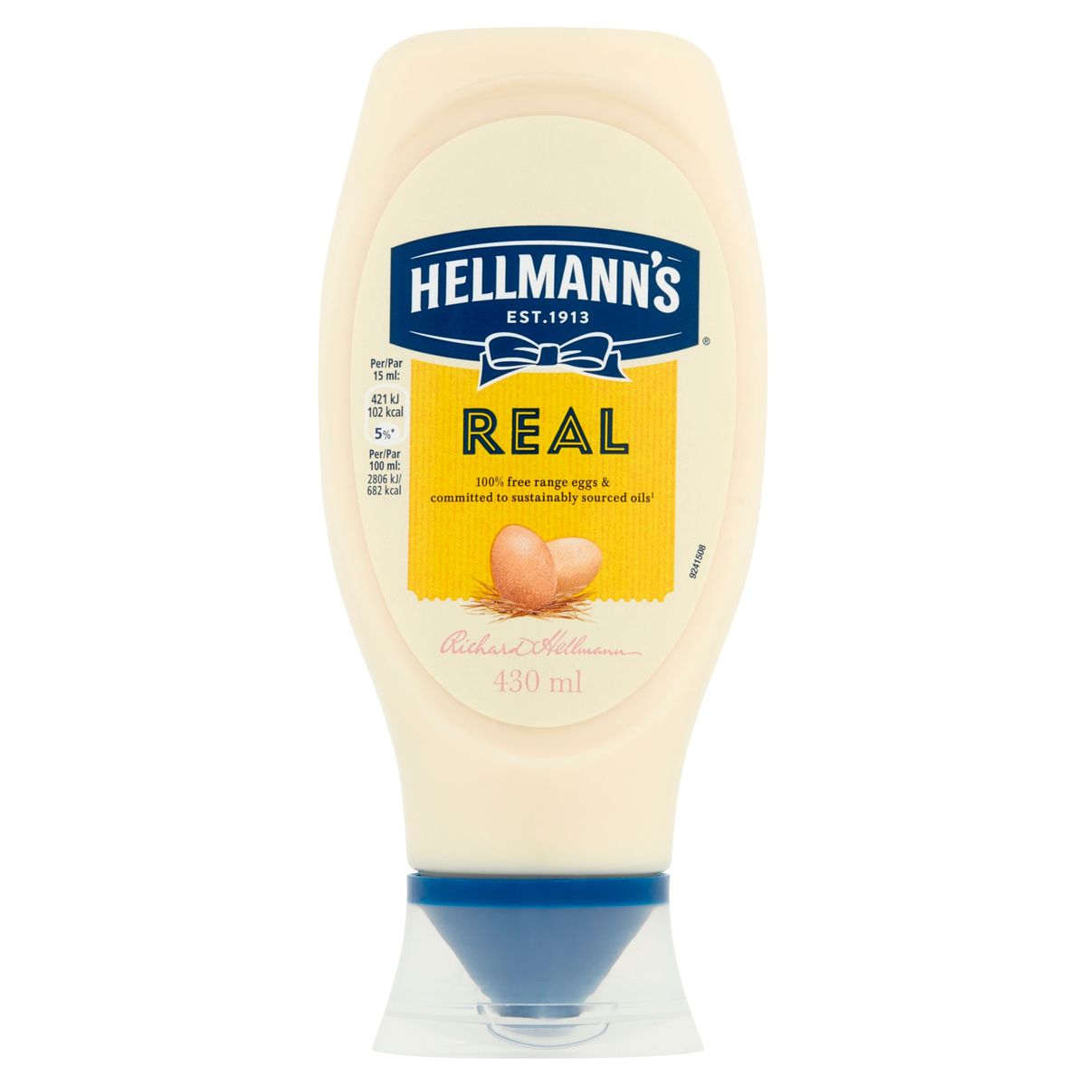 Hellmann's Real Squeeze Mayonnaise Original 430 ml