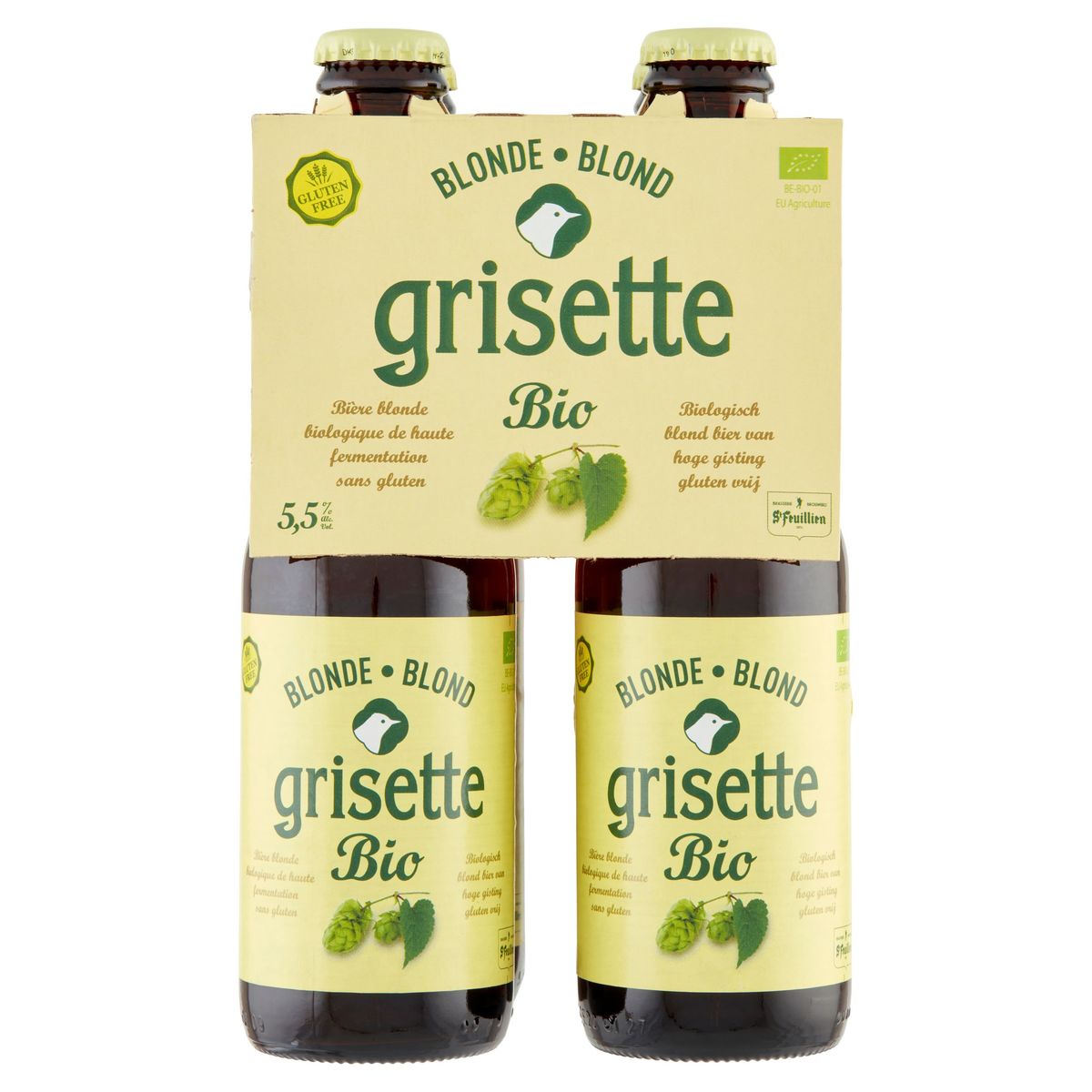 Grisette Blond Bio Flessen 4 x 25 cl